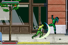 Power Rangers: Ninja Storm screenshot 3 for GameBoy Advance